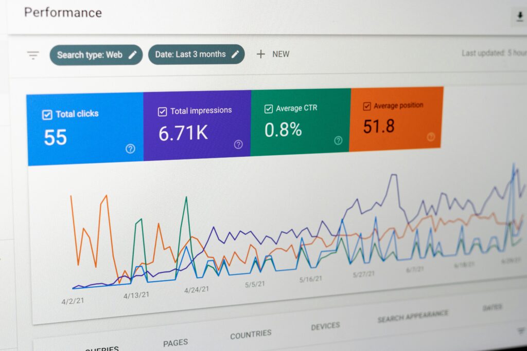 Indian SEO freelancer tracking performance via Google Search Console