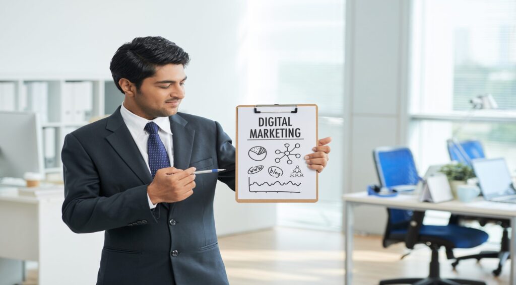 Indian content marketing expert crafting SEO content for brands