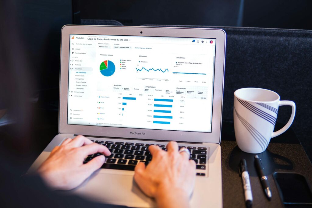 Analytics expert in India analyzing web traffic for digital marketing